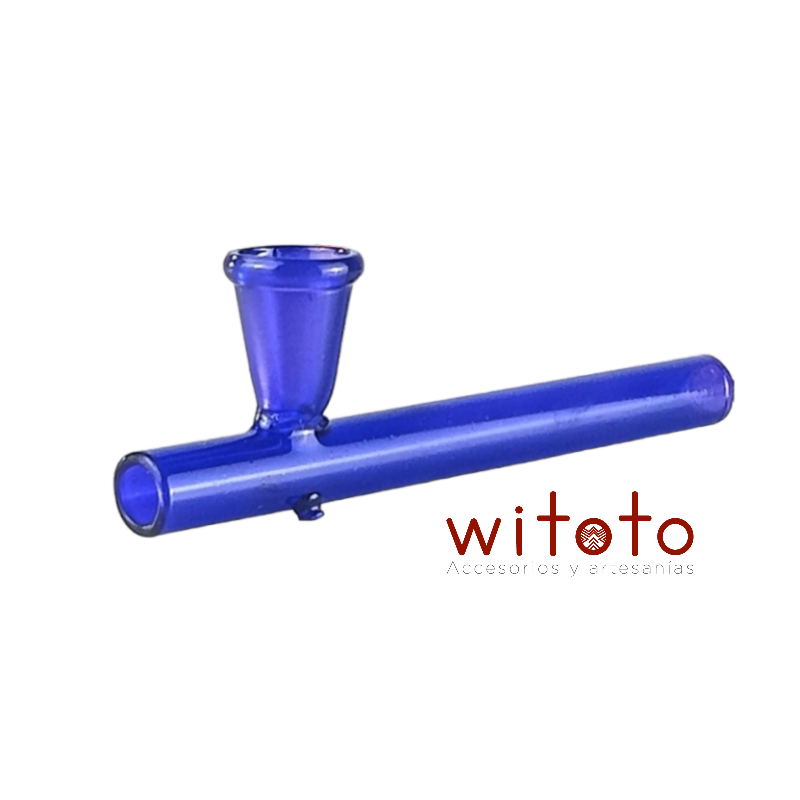 PIPA DE VIDRIO BLOW AZUL